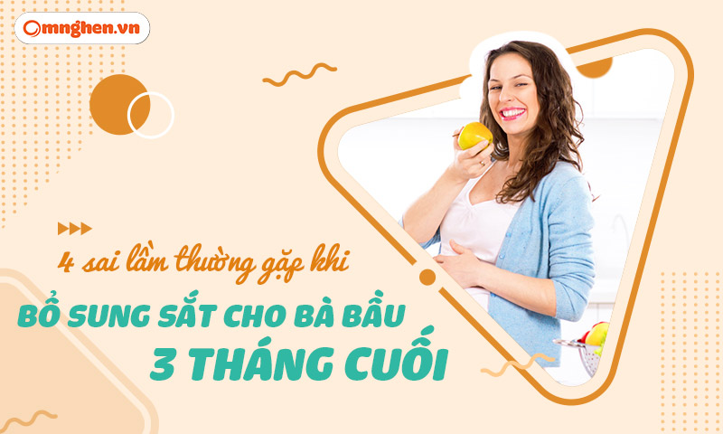 Thuốc sắt nào phù hợp cho bà bầu trong 3 tháng cuối?
