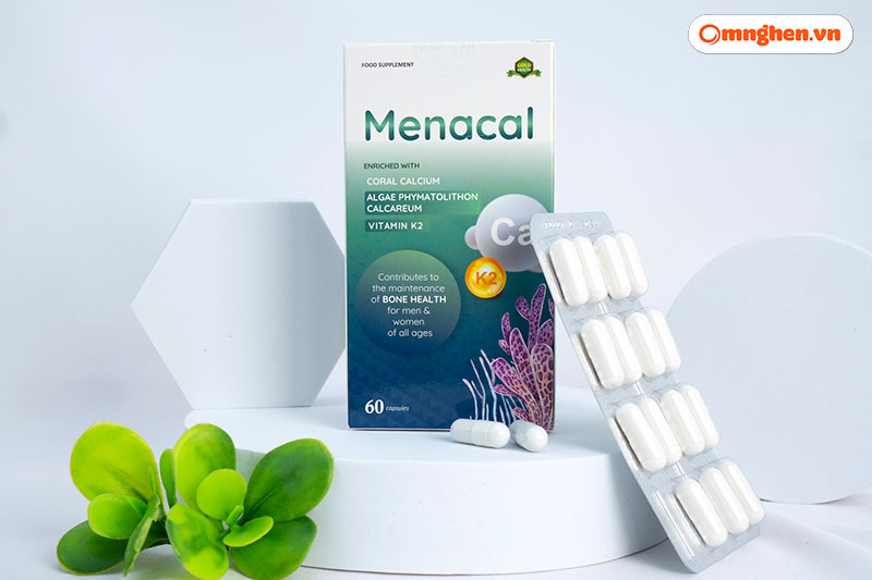 Menacal - canxi D3K2 tự nhiên 