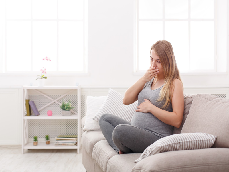  Hơn 80% phụ nữ mang bầu có các biểu hiện ốm nghén
