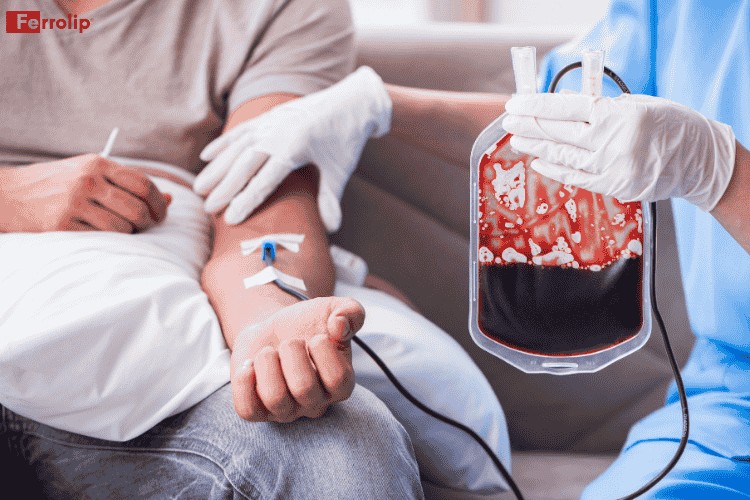 phụ nữ mang thai bị thiếu máu